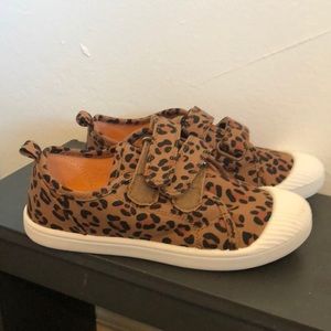 Leopard Velcro Sneakers